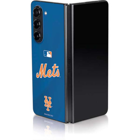 MLB New York Mets Jersey Alternate Galaxy Z Fold5 5G Skin